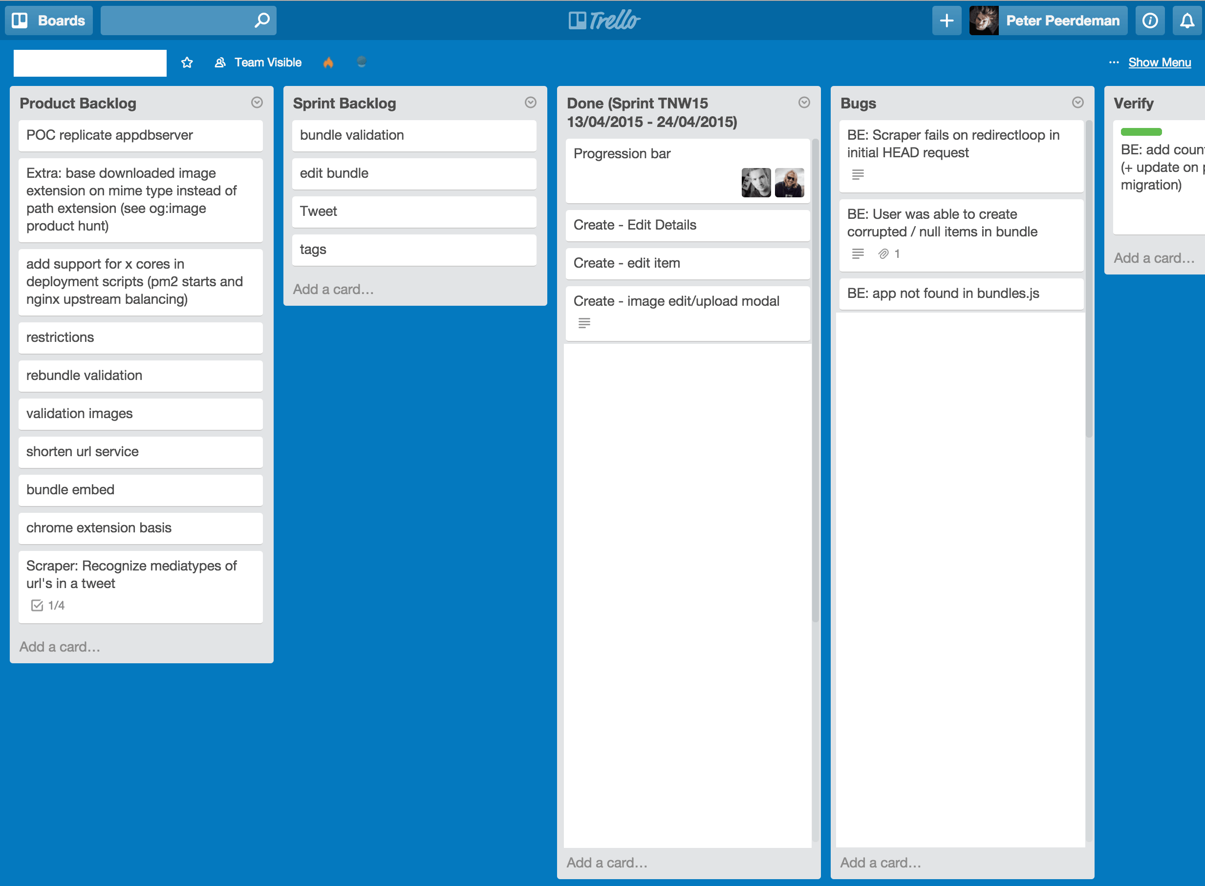 Agile SCRUM for Trello boards